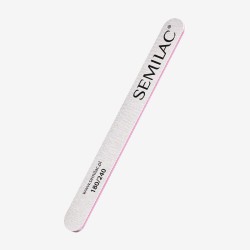Nail file straight 180/240 Semilac Quality