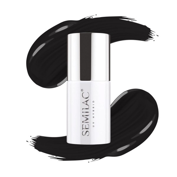 300 Lakier Hybrydowy Perfect Black 7ml Semilac