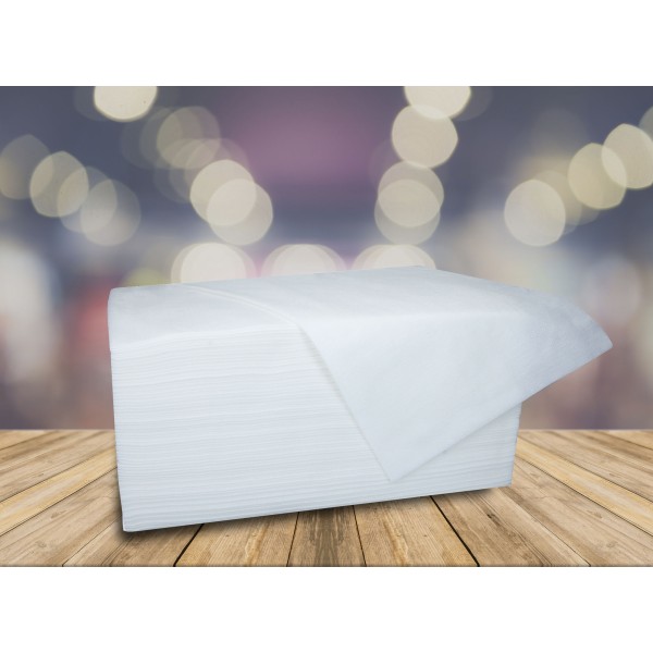 EXTRA 70x40cm Ręcznik fryzjerski jednorazowy z włókniny gładkiej  – 100 szt.