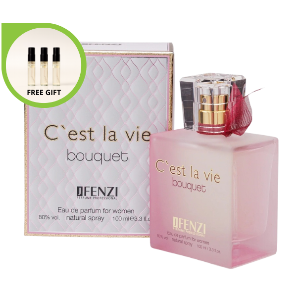 Jfenzi C'EST LA VIE Bouqet EDP 100ml Inspirowane Lancome "La Vie Est Belle Florale"