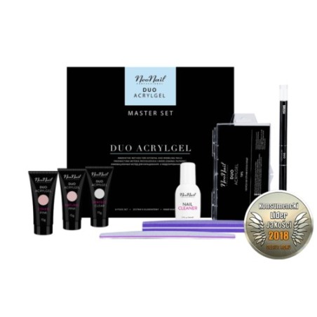 Neonail Duo AcrylGel Zestaw Master Set 3 x 15ml